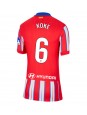 Atletico Madrid Koke #6 Zenski Domaci Dres 2024-25 Kratak Rukavima